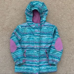 Girls winter coat set